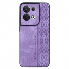 Kryty Na Mobil Na Oppo Reno 8 Kožený Efekt Azns