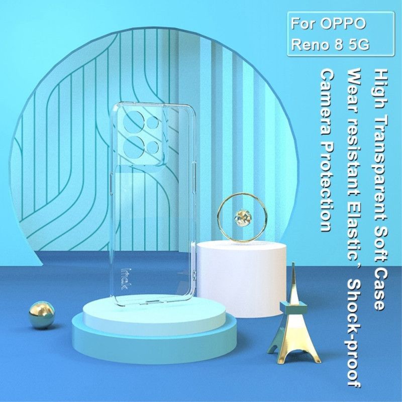 Kryty Na Mobil Na Oppo Reno 8 Transparentní Imak Řady Ux-5