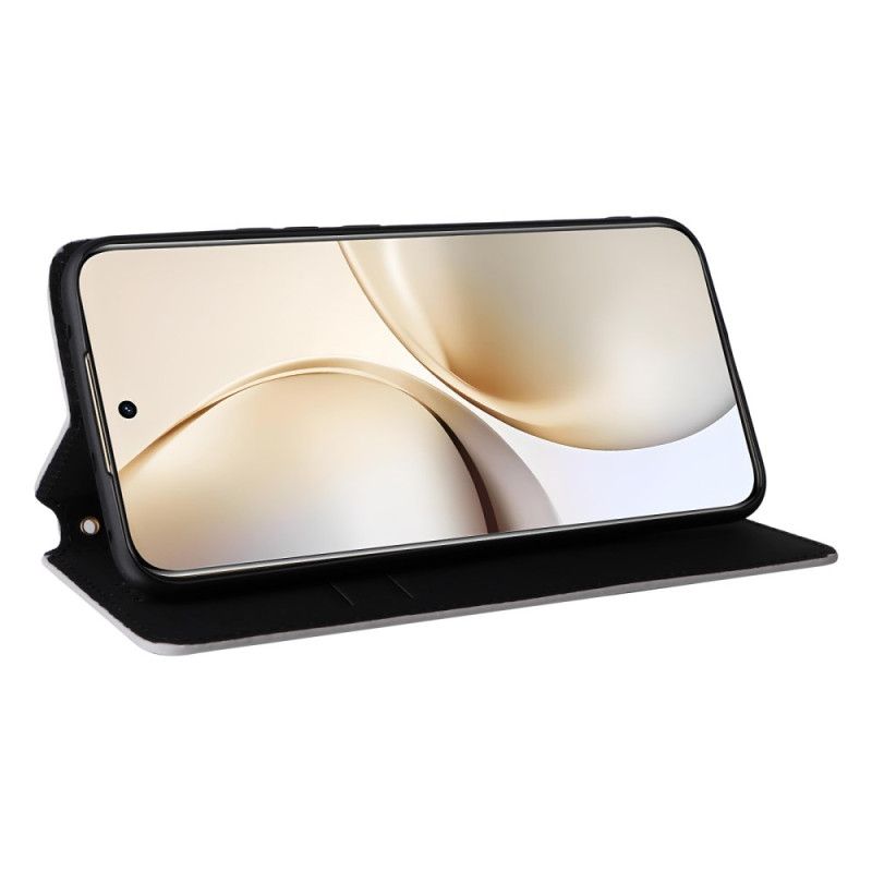 Kožené Pouzdro Folio Realme 14 Pro Plus 5g 3d Diamanty