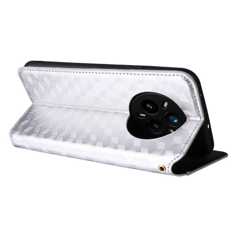 Kožené Pouzdro Folio Realme 14 Pro Plus 5g 3d Diamanty