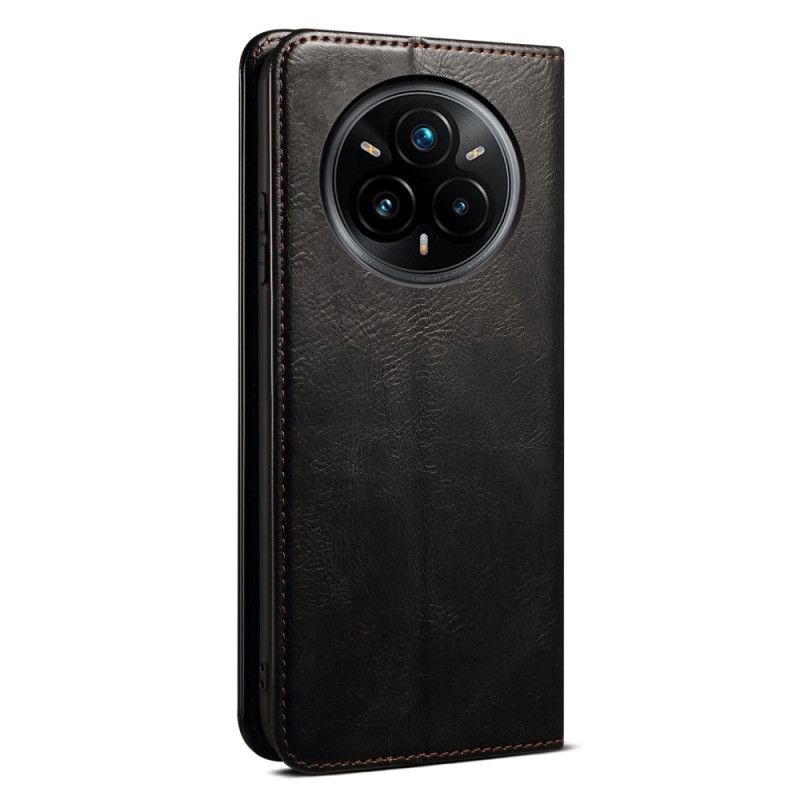 Kožené Pouzdro Realme 14 Pro Plus 5g Voskovaná Umělá Kůže