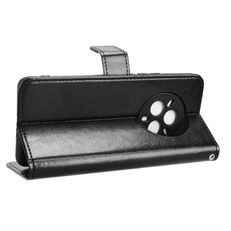 Kožený Kryt Na Realme 14 Pro Plus 5g Klasická Umělá Kůže