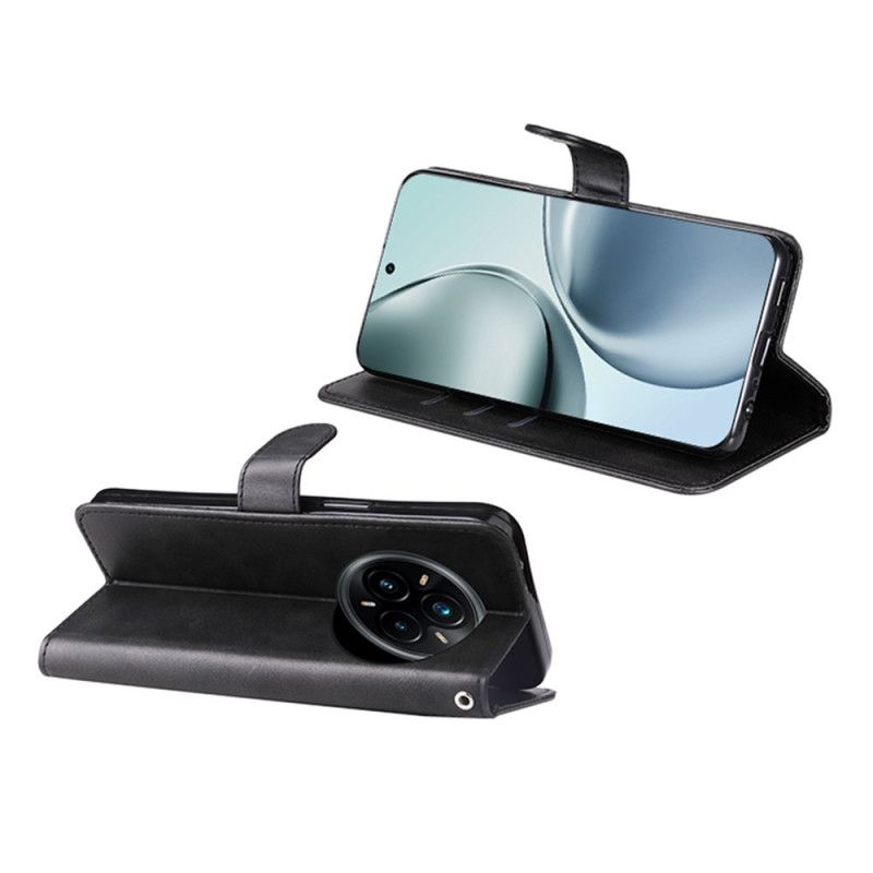 Kožený Kryt Realme 14 Pro Plus 5g Přední Kapsa