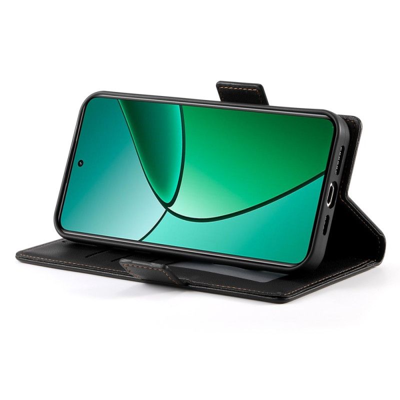 Kožený Kryt Realme 14 Pro Plus 5g Tři Sloty Na Karty A Pouzdro