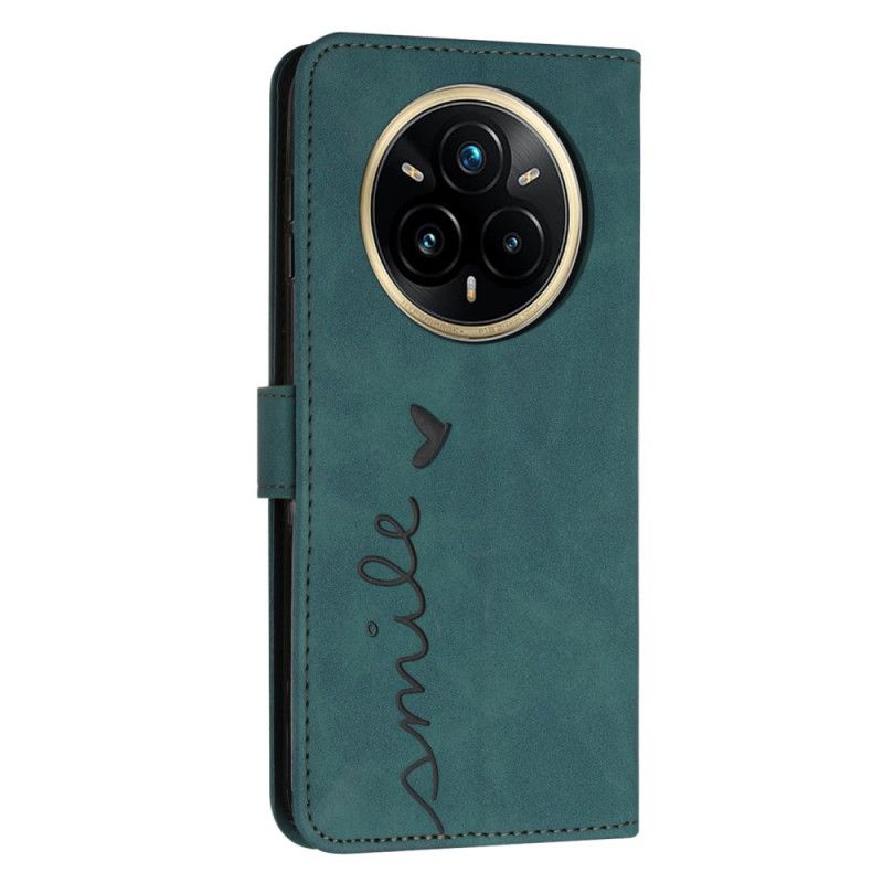 Kožený Kryt Realme 14 Pro Plus 5g Úsměv A Srdce