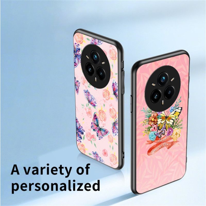 Kryt Realme 14 Pro Plus 5g Tvrzené Sklo S Motýly