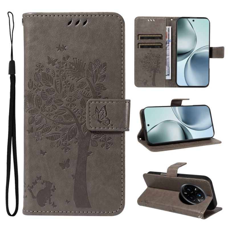 Peněženková Pouzdra Realme 14 Pro Plus 5g Kryty Na Mobil Škrabka Pro Kočky