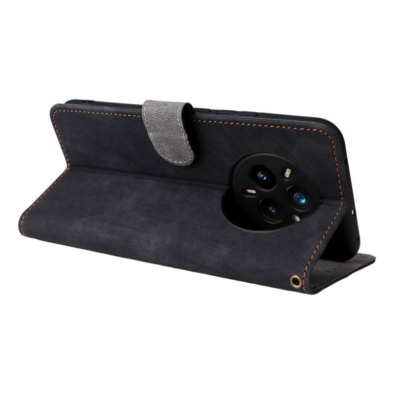 Peněženková Pouzdra Realme 14 Pro Plus 5g Semišový Efekt S Rfid Ochranou