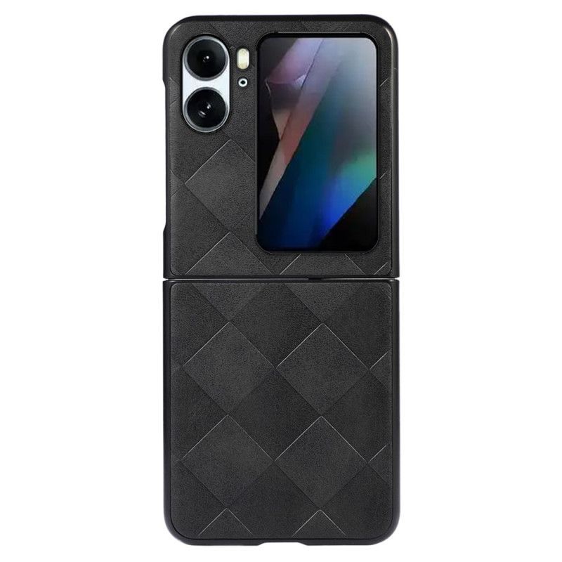 Kryt Na Oppo Find N2 Flip Flipové Pouzdro Tkaný Styl