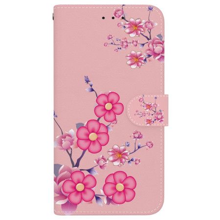 Kožený Kryt iPhone 16 Popruh Sakury