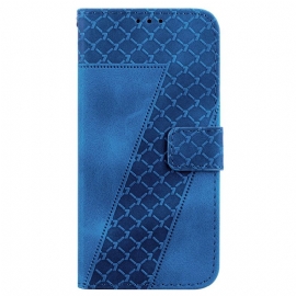 Kožený Kryt Na iPhone 16 Návrh 7