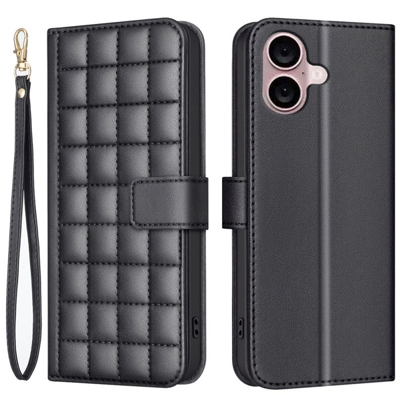 Kožený Kryt Na iPhone 16 Prémiový Design Binfen Color
