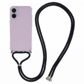 Kryt iPhone 16 Průhledná Šňůra