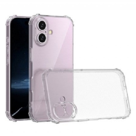 Kryt iPhone 16 Transparentní Zesílené