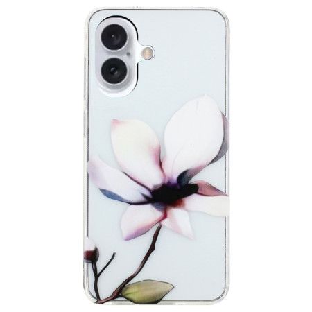 Kryt Na iPhone 16 Bílý Květ