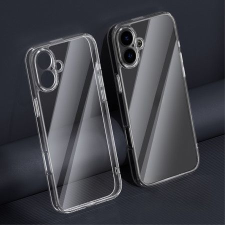 Kryt Na iPhone 16 Průhledné Tvrzené Sklo
