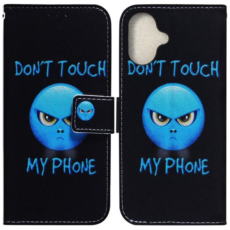 Peněženková Pouzdra iPhone 16 Emoji Telefonu