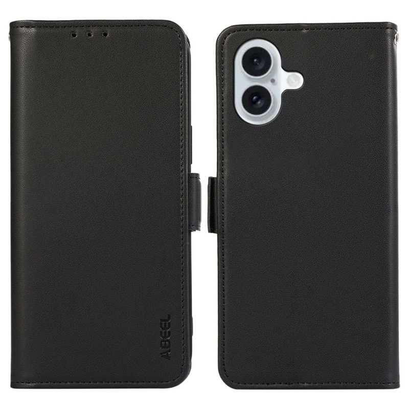Peněženková Pouzdra iPhone 16 Klasická Rfid Ochrana Abeel