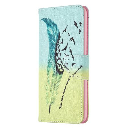 Peněženková Pouzdra iPhone 16 Peří A Ptáci