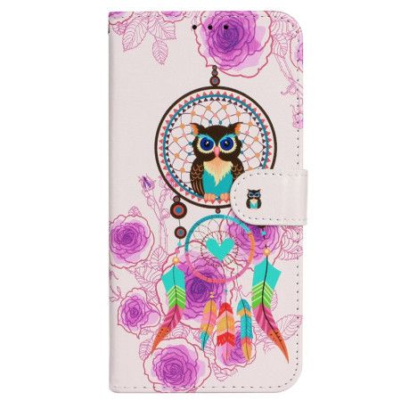 Peněženková Pouzdra iPhone 16 Sova Lapač Snů S Popruhem