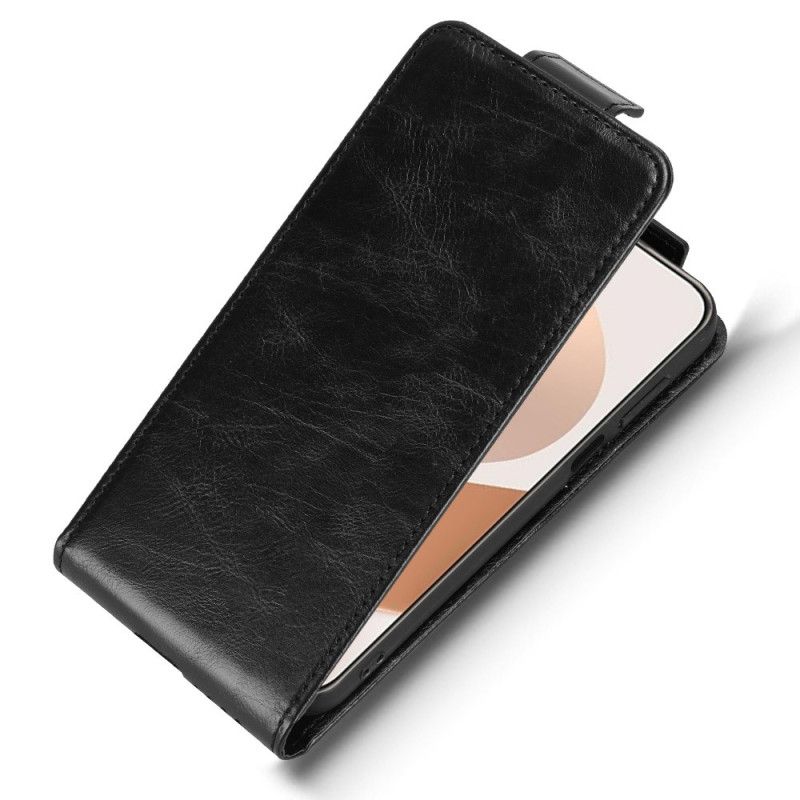 Kožený Kryt Huawei Pura 80 Design S Vertikální Klopou