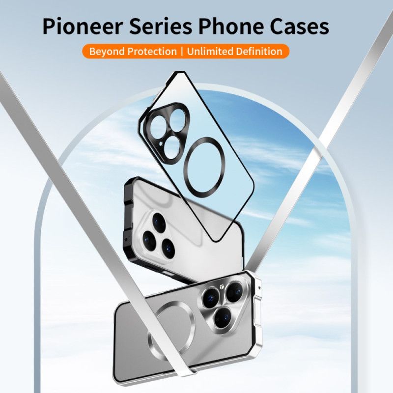 Kryt Huawei Pura 80 Kryty Na Mobil Magsafe S Kovovým Rámem