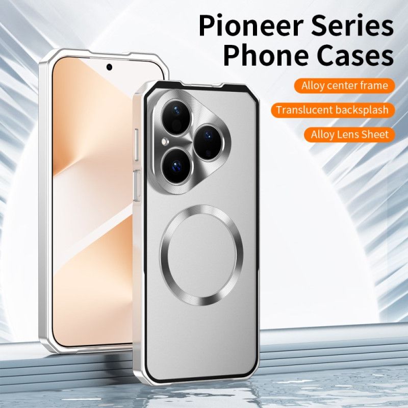 Kryt Huawei Pura 80 Kryty Na Mobil Magsafe S Kovovým Rámem