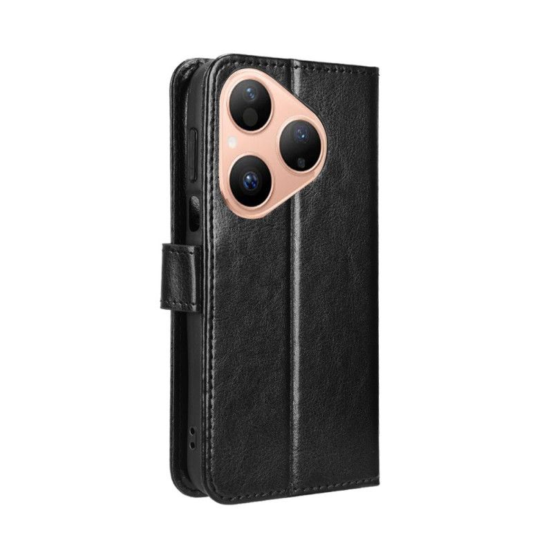 Peněženková Pouzdra Huawei Pura 80 Kryty Na Mobil Okázalá Umělá Kůže