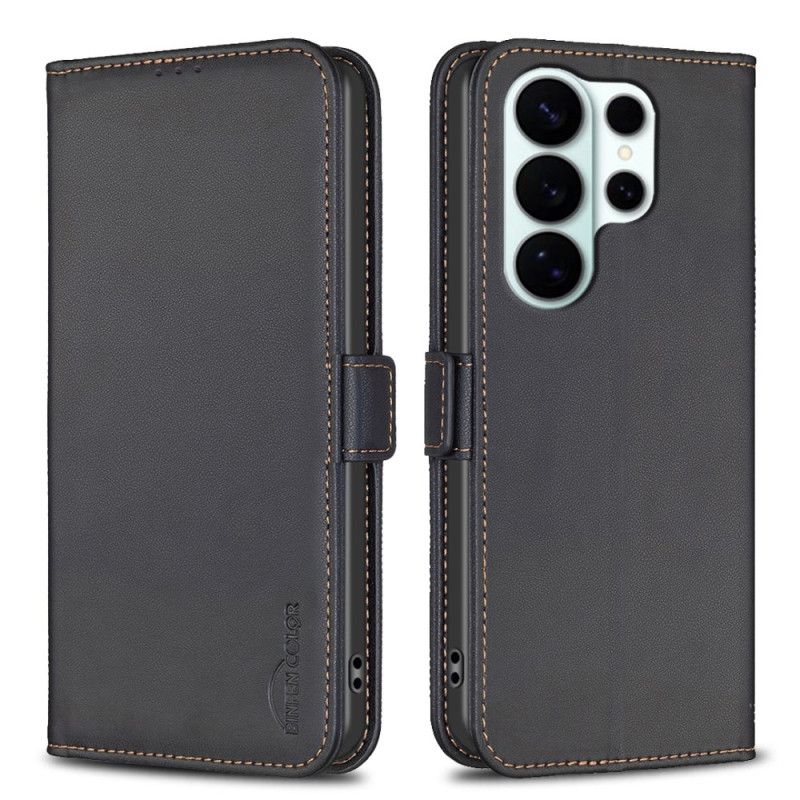 Kožený Kryt Na Samsung Galaxy S26 Ultra Barva Binfen