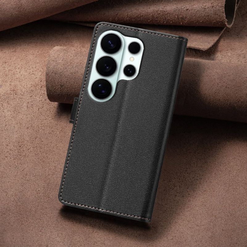 Kožený Kryt Na Samsung Galaxy S26 Ultra Klasická Barva Binfen