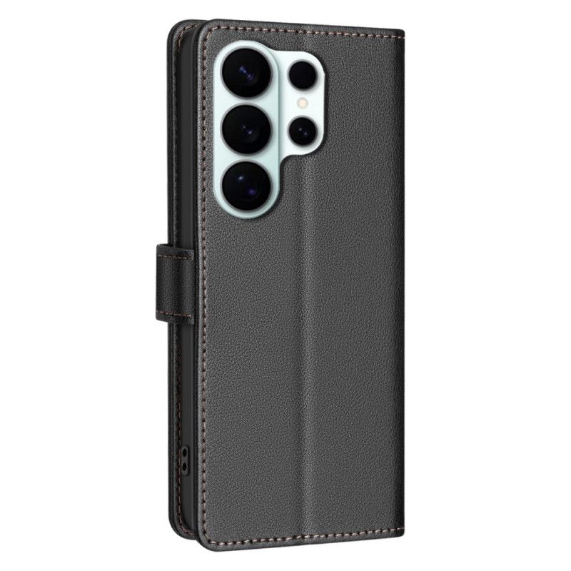 Kožený Kryt Na Samsung Galaxy S26 Ultra Klasická Barva Binfen