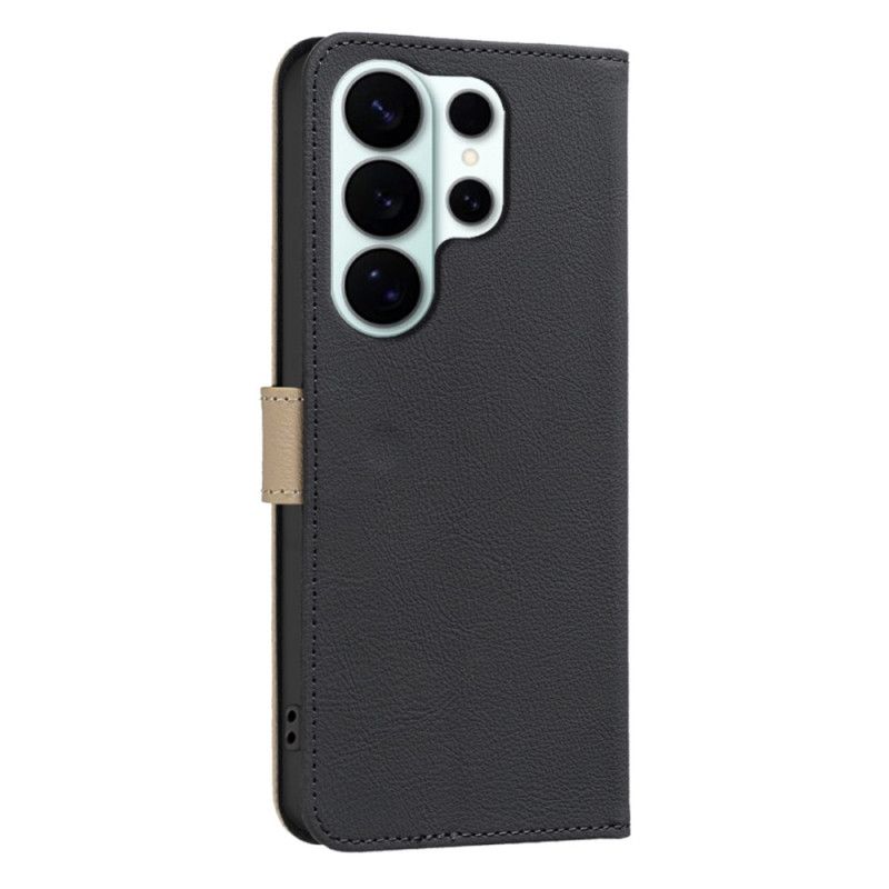 Kožený Kryt Samsung Galaxy S26 Ultra Binfen Color Květinový Vzor