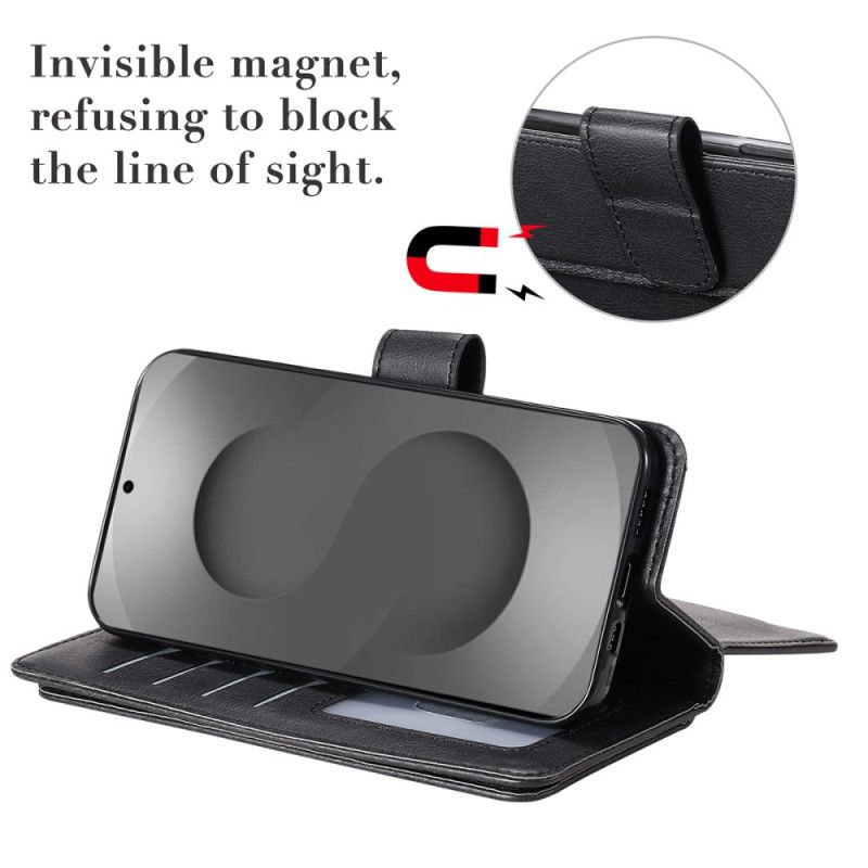 Kožený Kryt Samsung Galaxy S26 Ultra Pouzdro Na 10 Karet