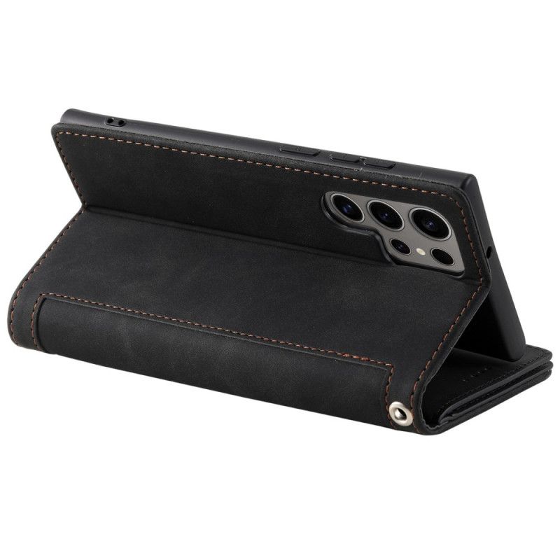 Peněženková Pouzdra Samsung Galaxy S26 Ultra Peněženka S 9 Přihrádkami Na Karty