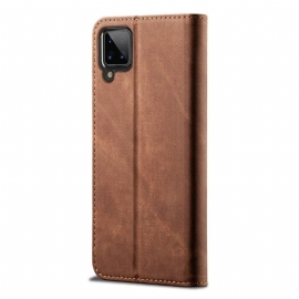 Flipové Pouzdro Na Samsung Galaxy A12 Držitel Karty La Giulia