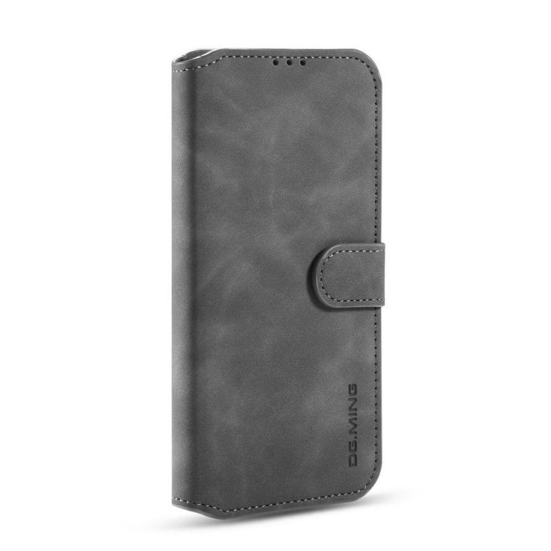 Flipové Pouzdro Na Samsung Galaxy A12 Retro Styl Dg Ming