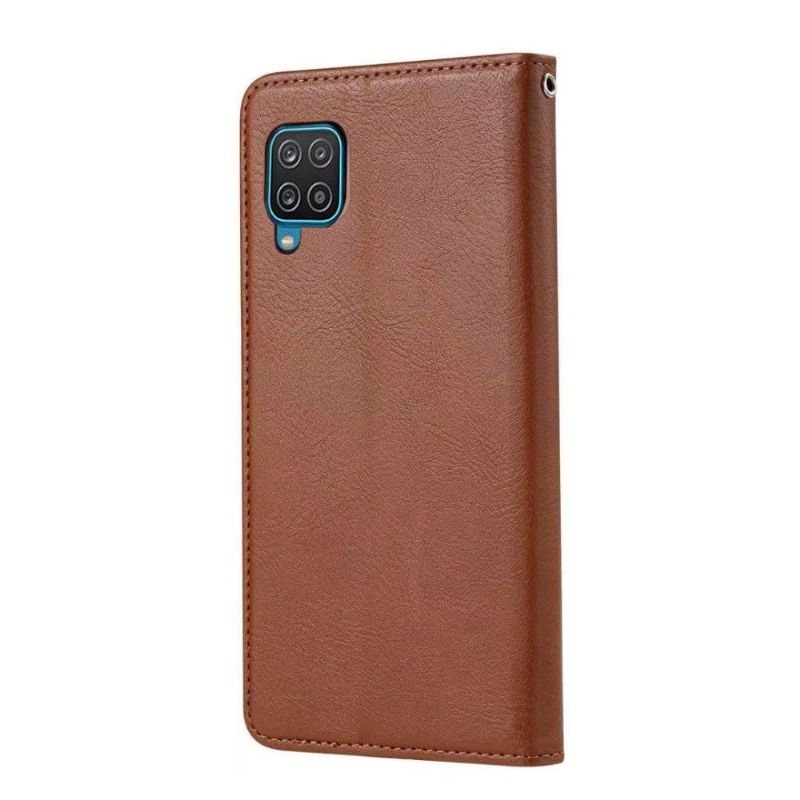 Flipové Pouzdro Na Samsung Galaxy A12 Pouzdro Z Umělé Kůže