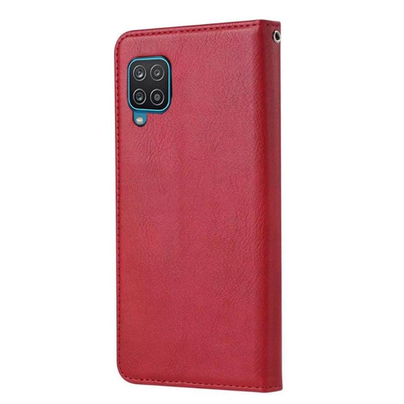Flipové Pouzdro Na Samsung Galaxy A12 Pouzdro Z Umělé Kůže