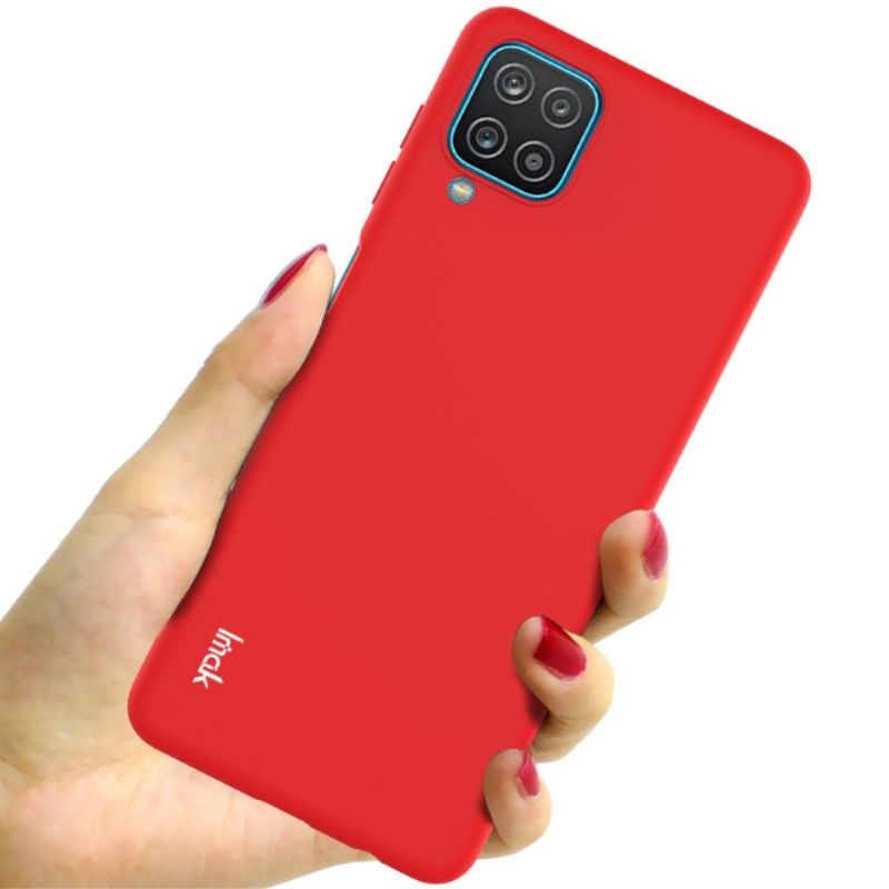 Kryt Na Samsung Galaxy A12 Flexibilní Pocitová Barva