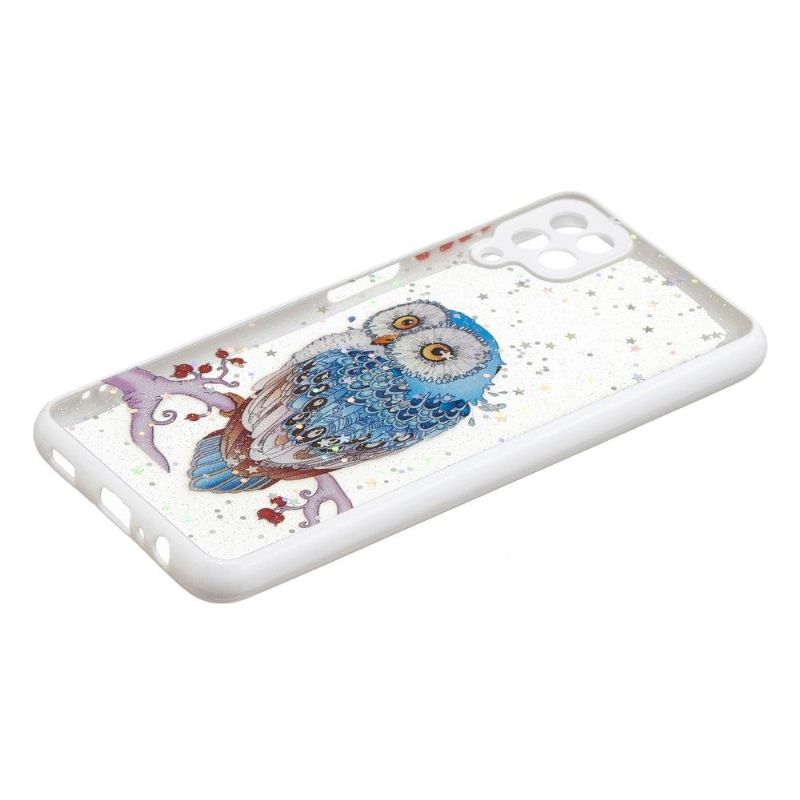 Kryt Na Samsung Galaxy A12 Sova Posazená