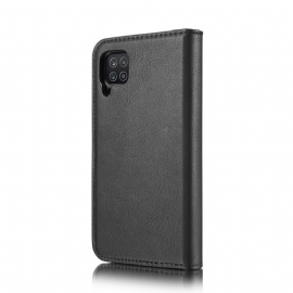 Kryty Na Mobil Kožené Pouzdro Na Samsung Galaxy A12 Ochranný 2v1 Odnímatelné