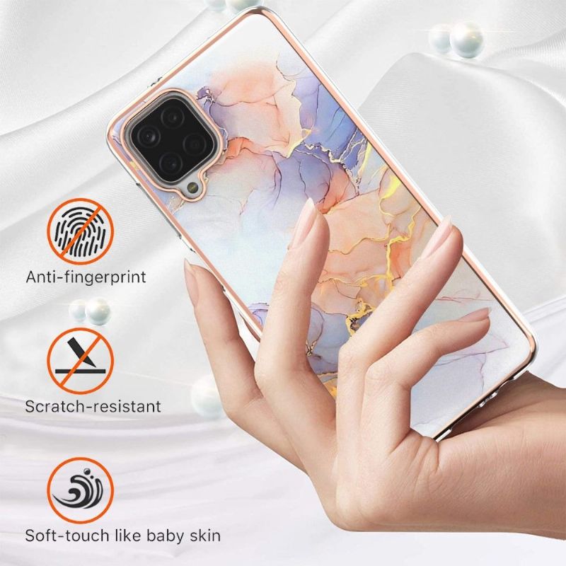 Kryty Na Mobil Na Samsung Galaxy A12 Barevný Mramor