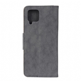 Pouzdra Na Samsung Galaxy A12 Edouard Vintage Umělá Kůže