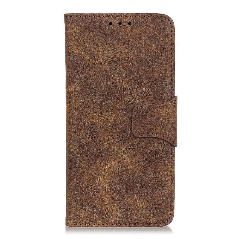 Pouzdra Na Samsung Galaxy A12 Edouard Vintage Umělá Kůže