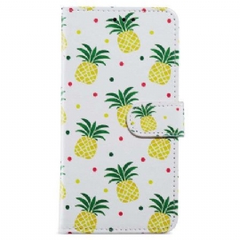 Kožený Kryt Na Samsung Galaxy A55 5g Ananas V Lnaière