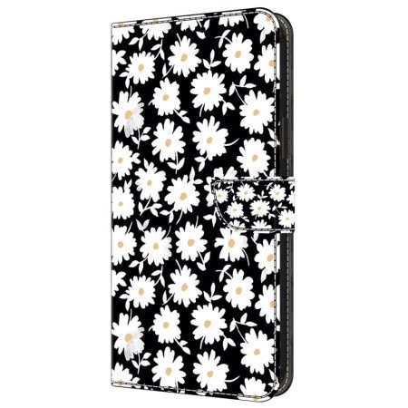 Kožený Kryt Samsung Galaxy A55 5g Květinová