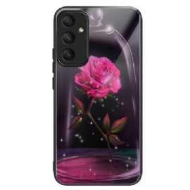 Kryt Na Samsung Galaxy A55 5g Růžové Tvrzené Sklo