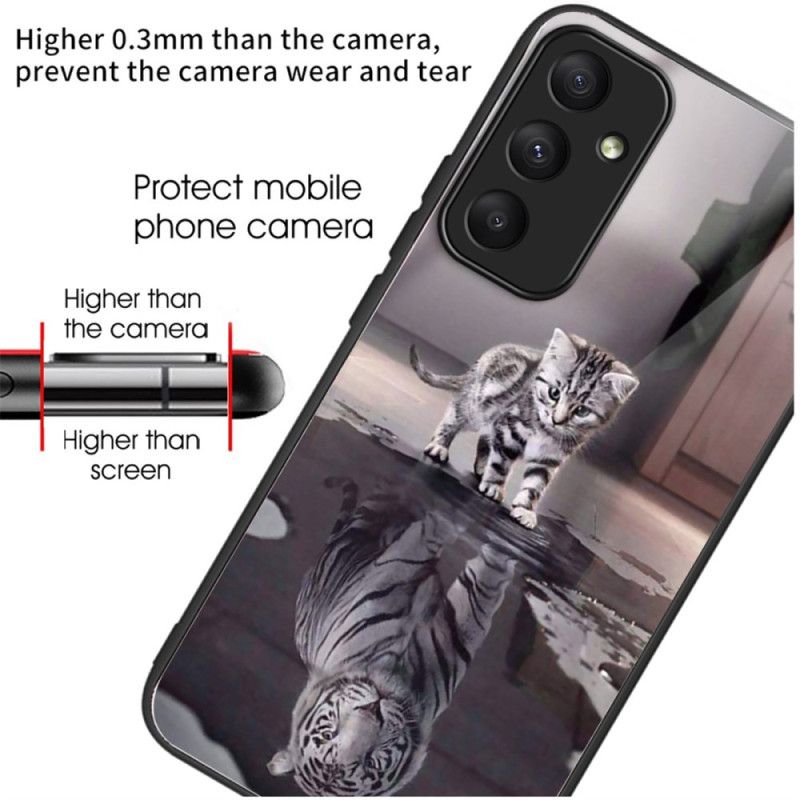 Kryt Na Samsung Galaxy A55 5g Tvrzené Sklo Kitten Dream