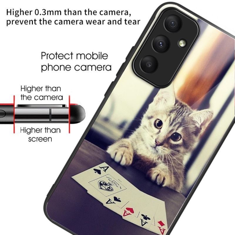 Kryt Samsung Galaxy A55 5g Chatovací Poker Z Tvrzeného Skla