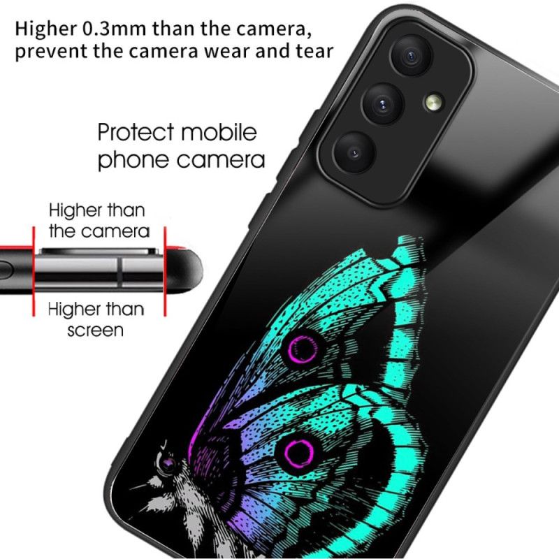 Kryt Samsung Galaxy A55 5g Tvrzené Sklo Green Butterfly
